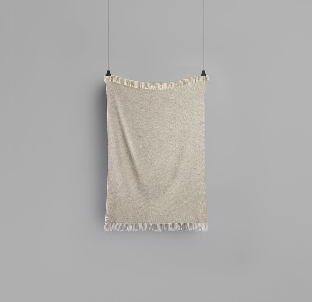 Kattefot Pledd - Light Grey