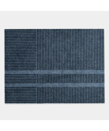 Dørmatte Løype Stormy Blue 85x115 cm
