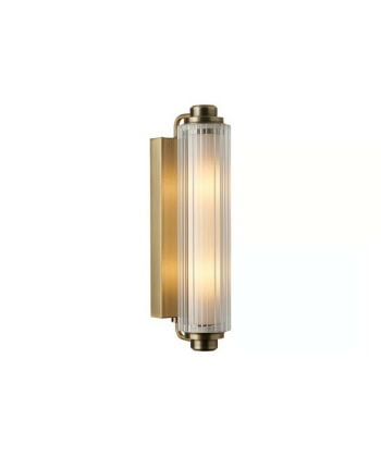 Nimal Double Vegglampe -Messing