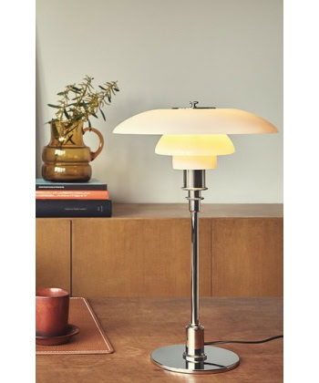 PH 3/2 Bordlampe krom