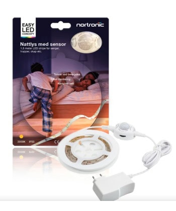 LED Nattlys med sensor