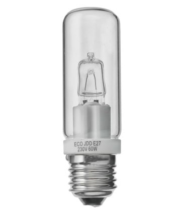 Halogen Rørform E27 60W