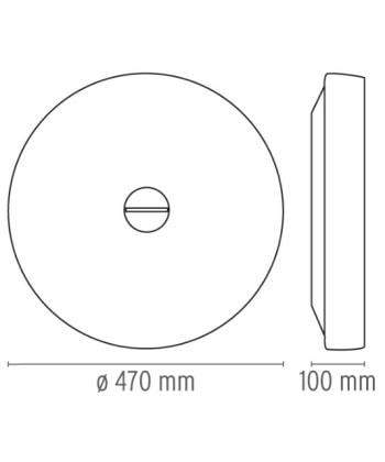 Button HL Opal plafond - Bilde 2