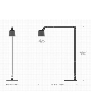 Vipp 525 Gulvlampe - Sort - Bilde 4