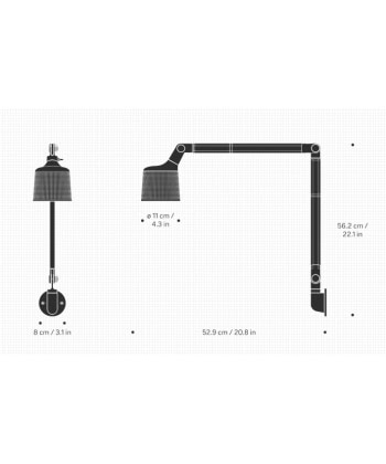 Vipp 522 Vegglampe - Sort - Bilde 3