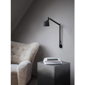 Vipp 522 Vegglampe - Sort