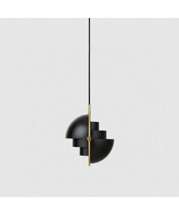 Multi-Lite Pendel - Charcoal black Brass small -Utstilling - Bilde 2