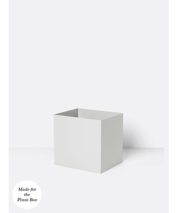 Plant Box Pot - Light Grey