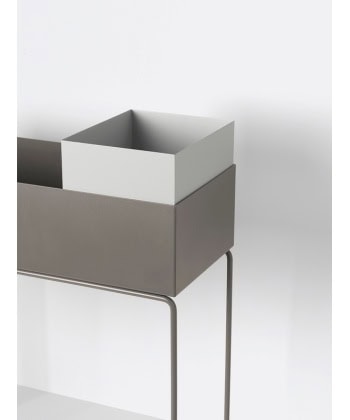 Plant Box Pot - Light Grey - Bilde 3