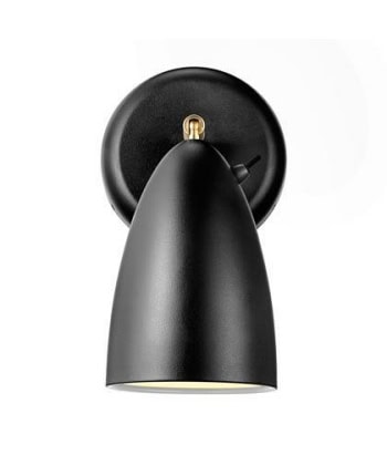 Nexus vegglampe - Sort