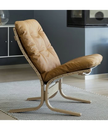 Siesta Classic Vintage Cognac - lav rygg