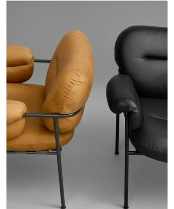 Bollo Loungestol - Vintage Cognacfarget skinn - Bilde 2