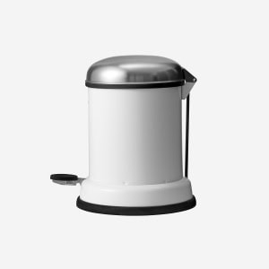 Vipp 14 Bøtte - pedalbøtte 8L, hvit - Bilde 2