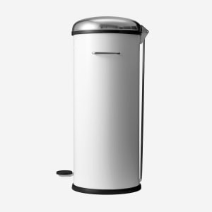 Vipp 17 Bøtte - pedalbøtte 30L, hvit - Bilde 2