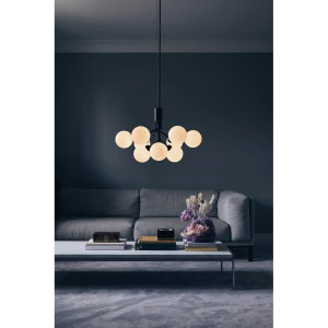 Apiales 9, satin black/opal