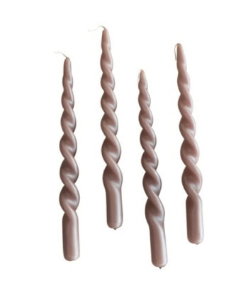 Pearl Curled Candles - Bilde 8
