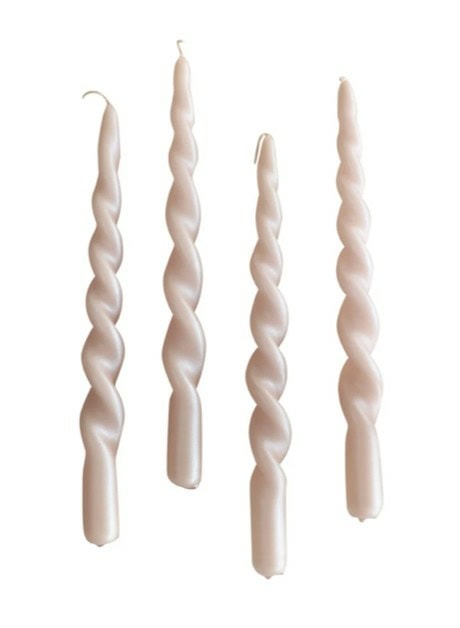 Pearl Curled Candles - Bilde 7