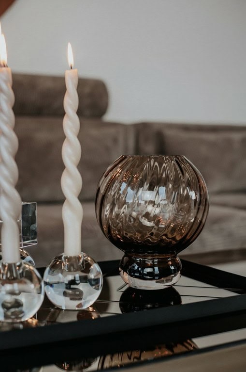 Pearl Curled Candles