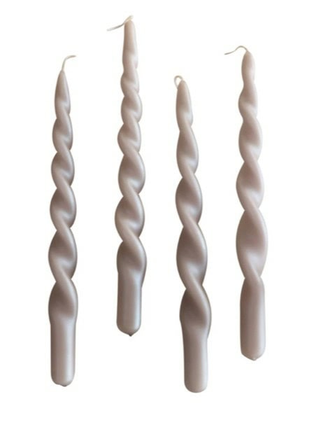 Pearl Curled Candles - Bilde 5