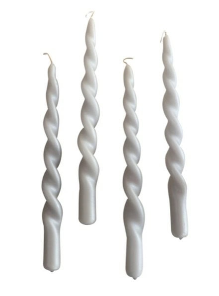 Pearl Curled Candles - Bilde 2