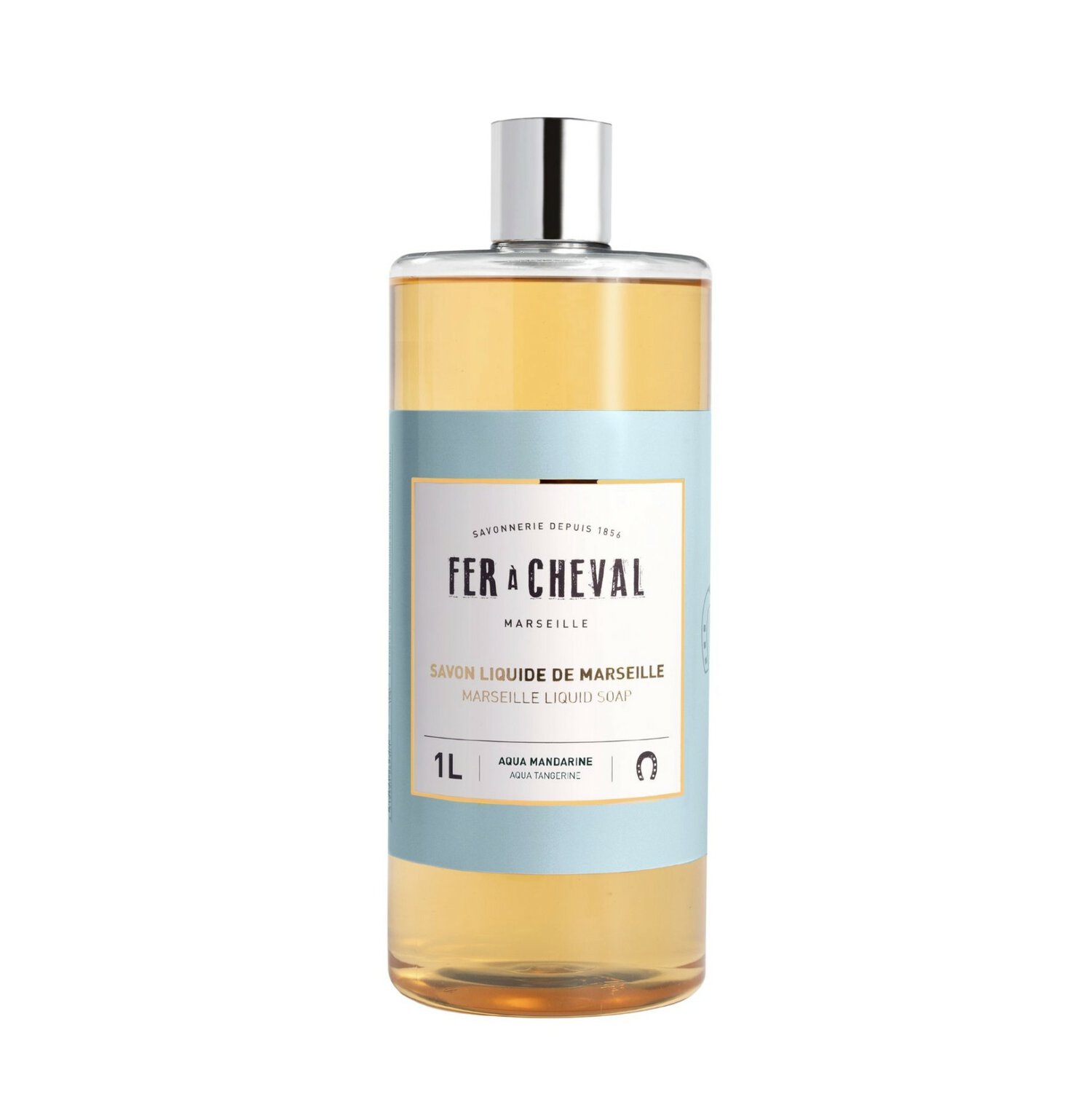 Flytende Marseille Såpe 1L, Aqua Tangerine -REFILL
