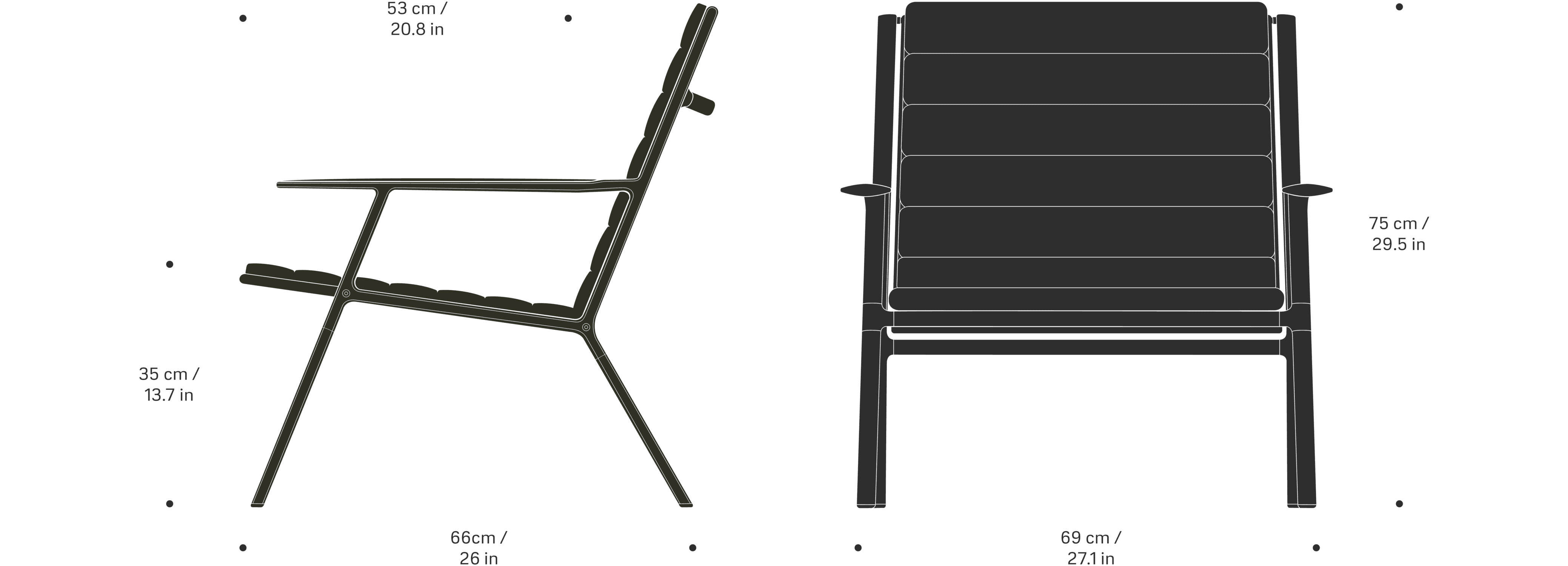 Vipp 456 - Lounge stol -Utstilling - Bilde 5