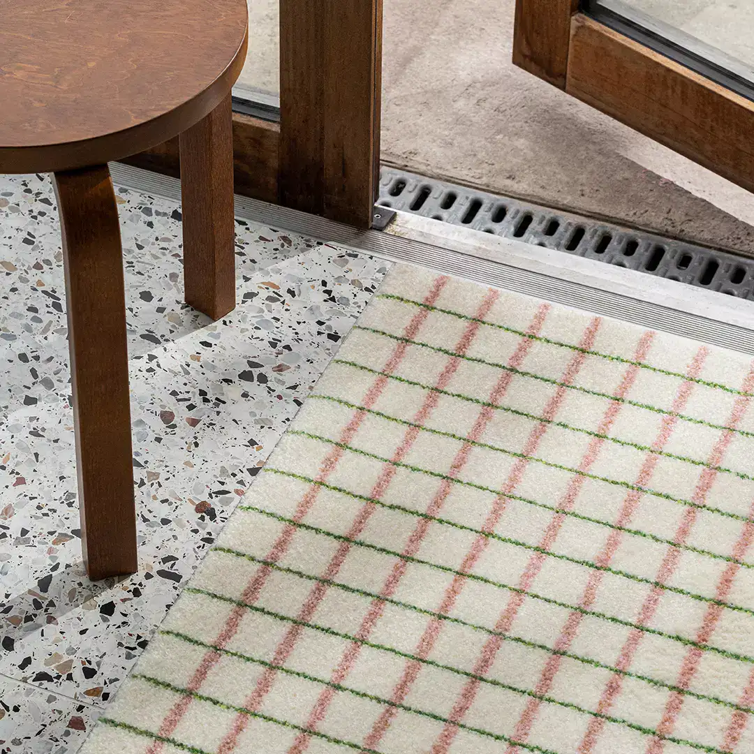 Dørmatte Grid Lime Candycane - Bilde 2