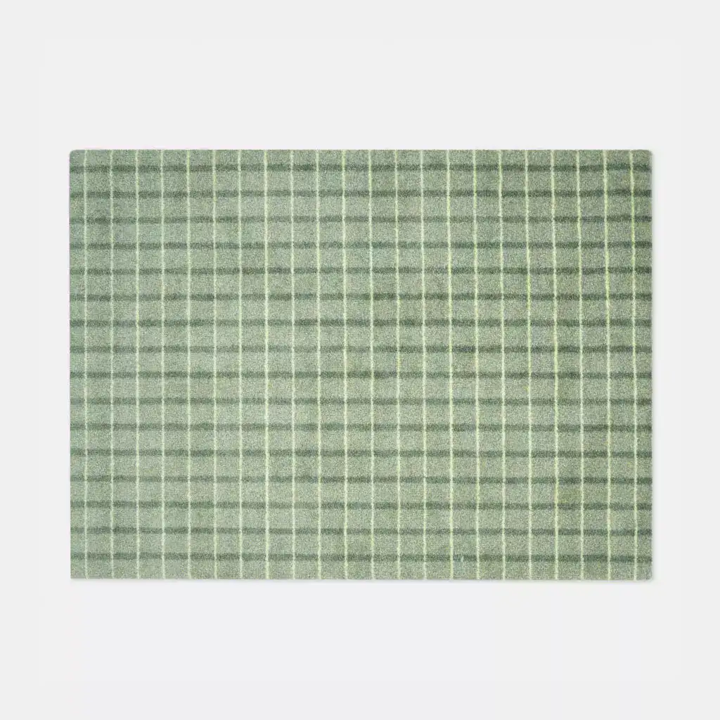 Dørmatte Grid Matcha Lemon 60x85cm