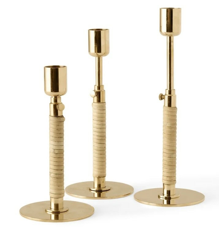 Duca Candleholder - olive green - Bilde 2