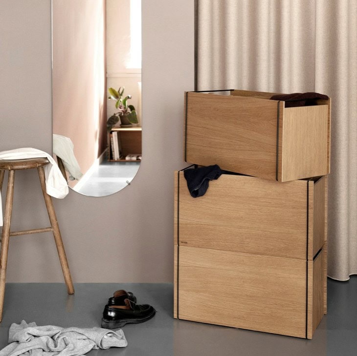 Storage box - eik/sort - Bilde 2