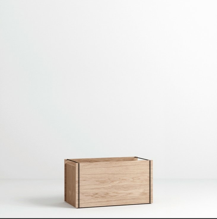 Storage box - eik/sort - Bilde 3