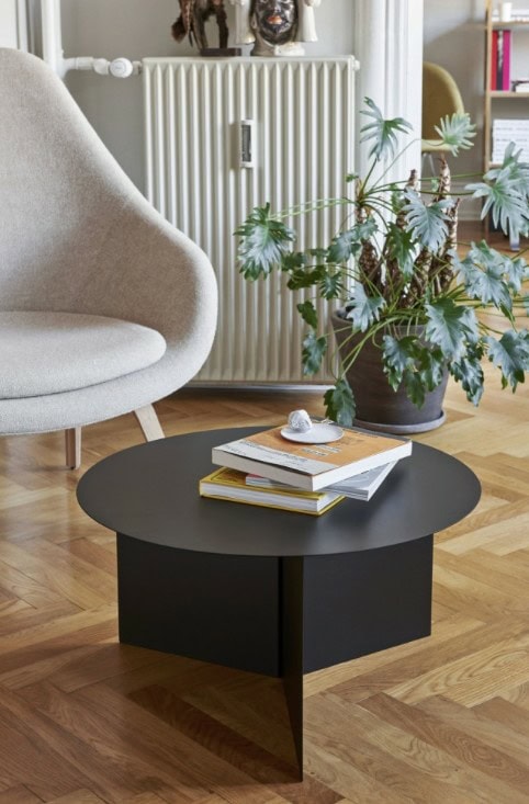 Slit Table Wood Round XL