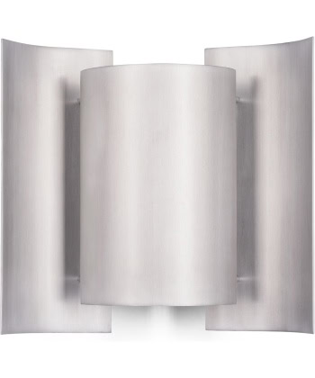 Butterfly Vegglampe - aluminium