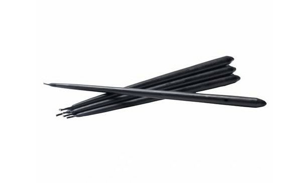 Nagel Candles, black 6 pk