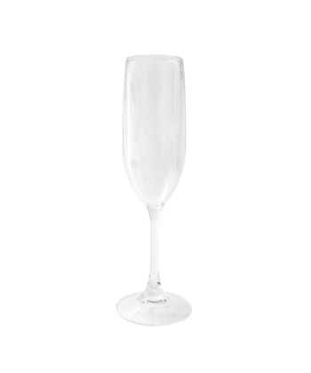 Akryl -Champagneglass