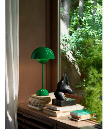 Flowerpot bordlampe VP3, Signal Green - Bilde 2