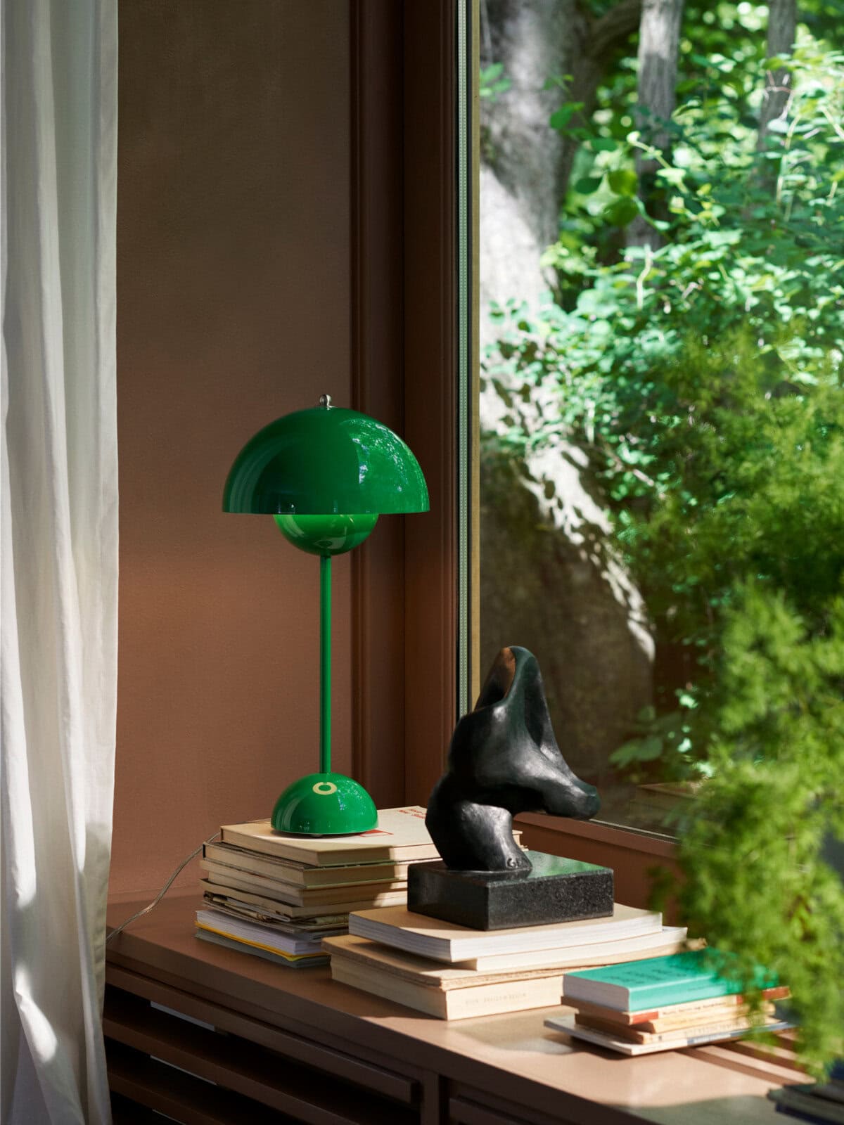 Flowerpot bordlampe VP3, Signal Green - Bilde 2