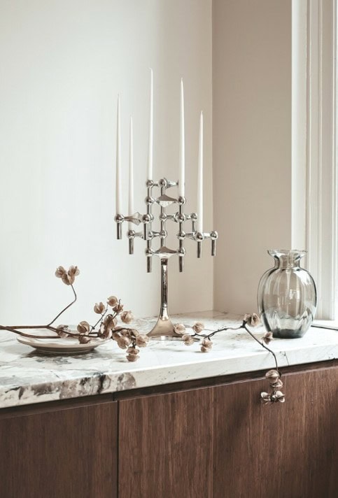 Nagel Candle Stand - Chrome - Bilde 2