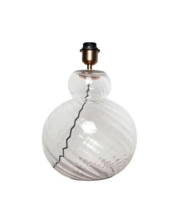 Bordlampe - Lily, clear swirl - Bilde 2