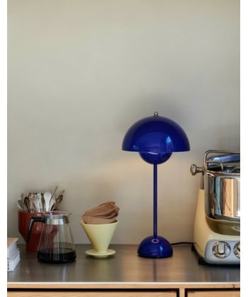 Flowerpot bord VP3, Cobalt blue - Bilde 2