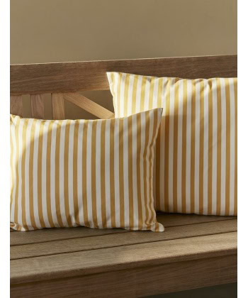 Barriere Utepute -50x40 -Gule striper - Bilde 2