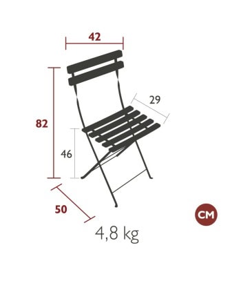 Alternative view of Bistro Metal Stol -Pesto