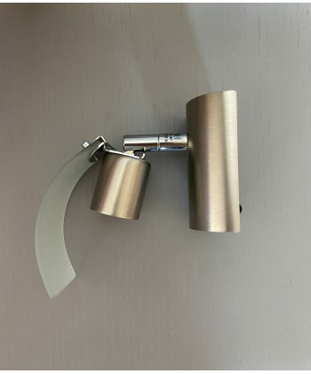 Alternative view of PRO Vegglampe - Krom