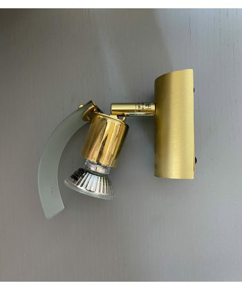 PRO Vegglampe - Matt messing