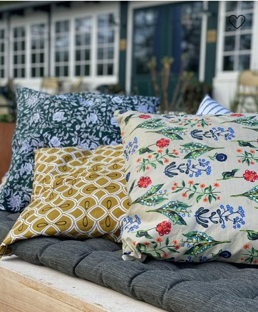 Putetrekk Daki - blomster - Bilde 3