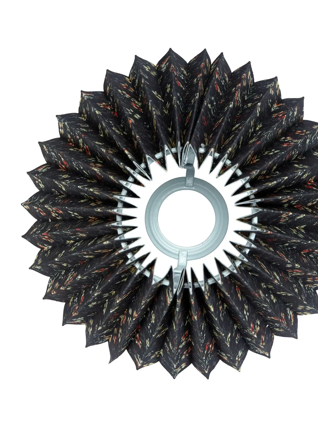 Ines plissert lampeskjerm - multi 25 cm - Bilde 2