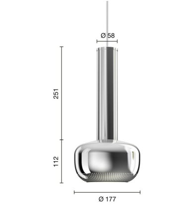 VL 56 pendel crome - Bilde 3
