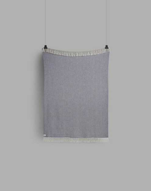 Kattefot Pledd - Midnight Blue - Bilde 3