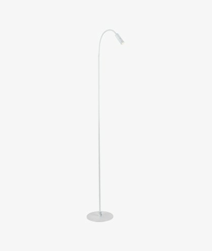 Flexi K1 gulvlampe - med dimmer - sort / hvit - Bilde 2