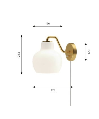 VL Ring vegglampe - singel - Bilde 3